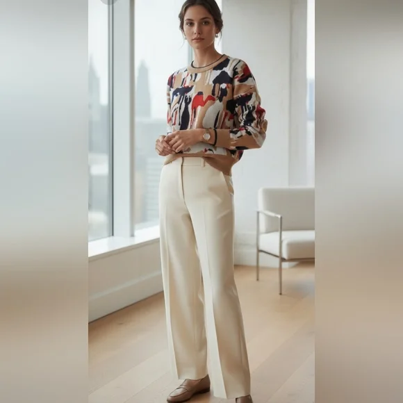 NWOT GREY Jason Wu Camel Intarsia Wool Blend Sweater Size M - Picture 16 of 16